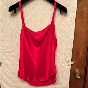 Vintage Adagio by Patricia Fieldwalker Red Silk Cami